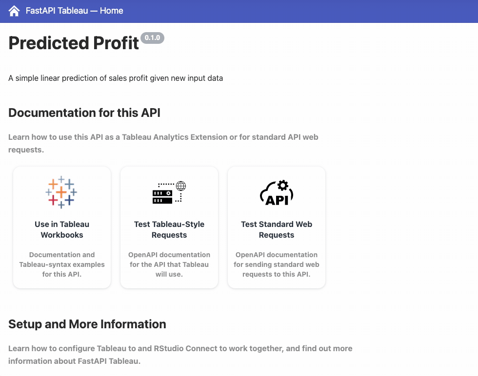 Example fastapitableau extension